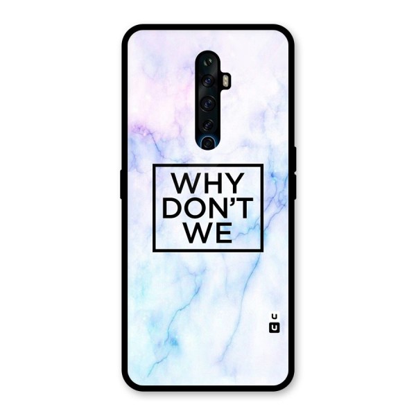 Why Dont We Glass Back Case for Oppo Reno2 Z