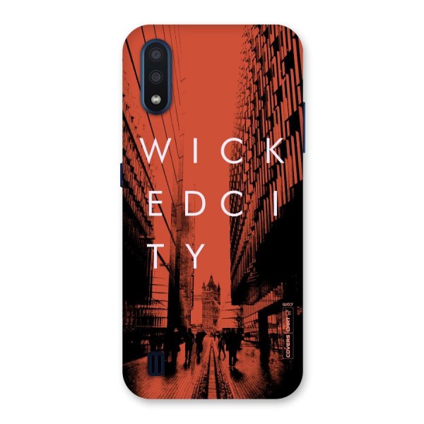 Wicked City Back Case for Galaxy M01