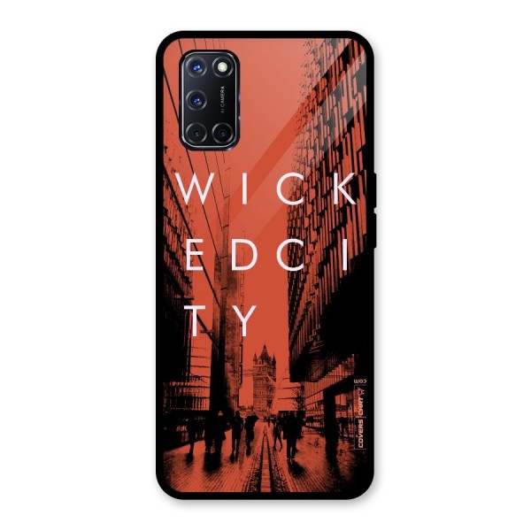 Wicked City Glass Back Case for Oppo A52