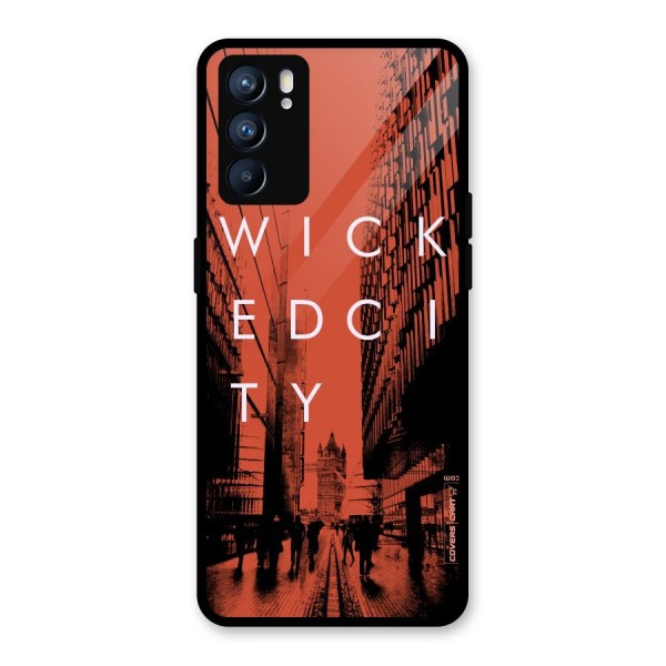 Wicked City Glass Back Case for Oppo Reno6 5G