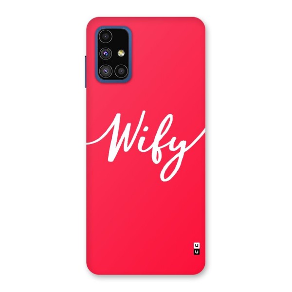 Wify Back Case for Galaxy M51