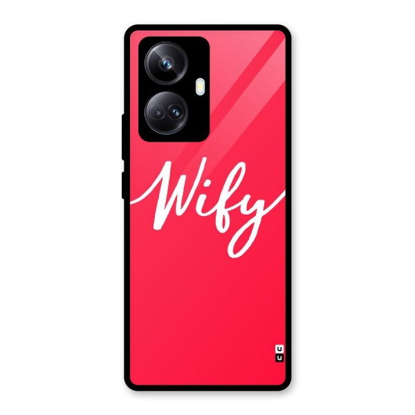 Wify Glass Back Case for Realme 10 Pro Plus