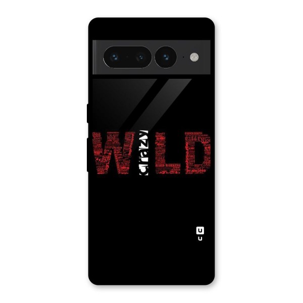 Wild Crazy Glass Back Case for Google Pixel 7 Pro