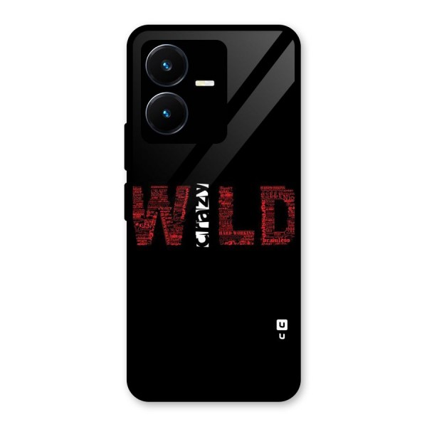 Wild Crazy Glass Back Case for Vivo Y22