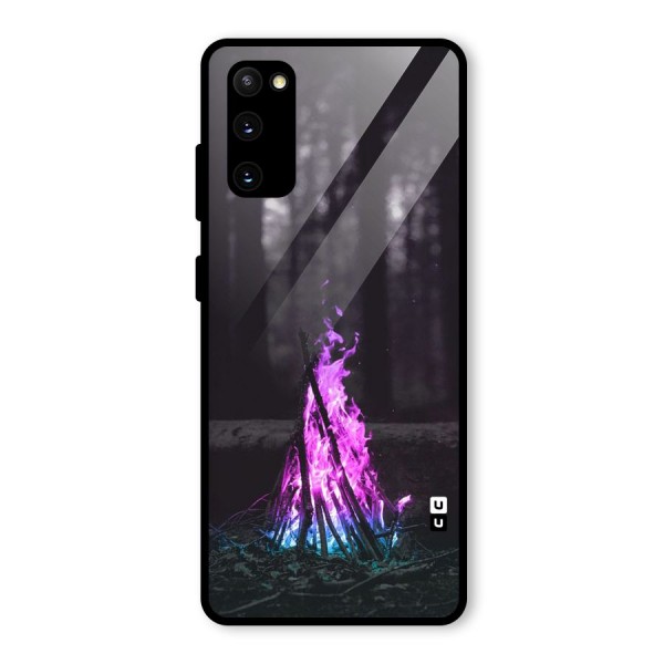 Wild Fire Glass Back Case for Galaxy S20 FE 5G