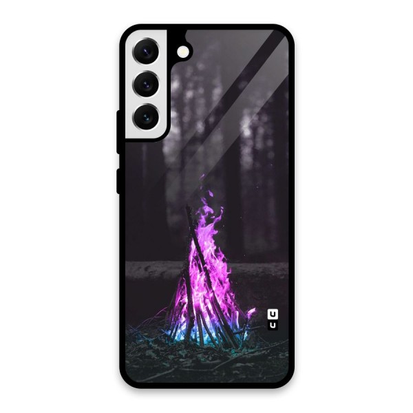 Wild Fire Glass Back Case for Galaxy S22 Plus 5G