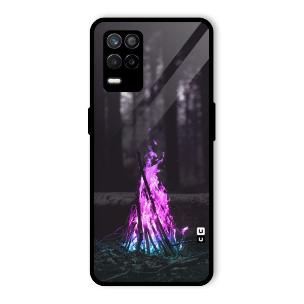 Wild Fire Glass Back Case for Realme 9 5G