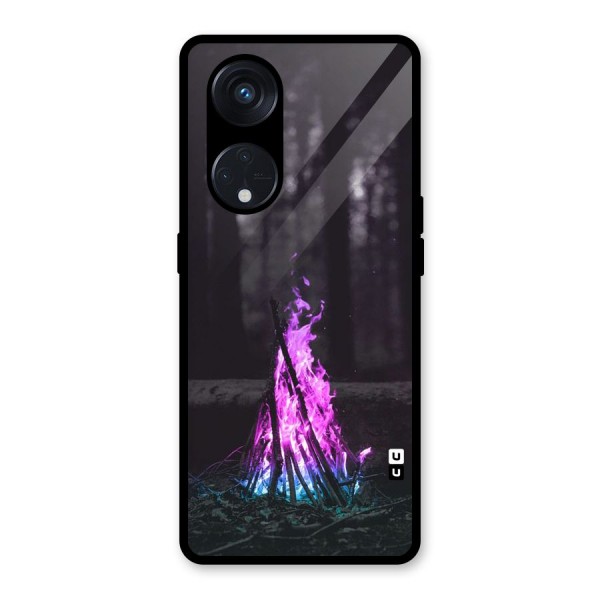 Wild Fire Glass Back Case for Reno8 T 5G