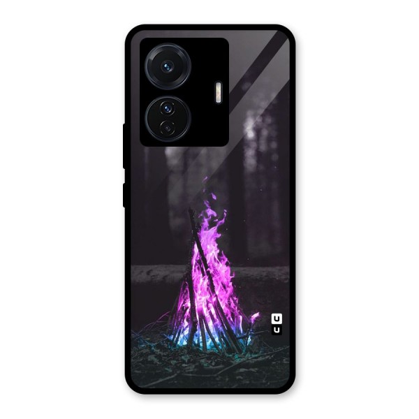 Wild Fire Glass Back Case for Vivo T1 Pro