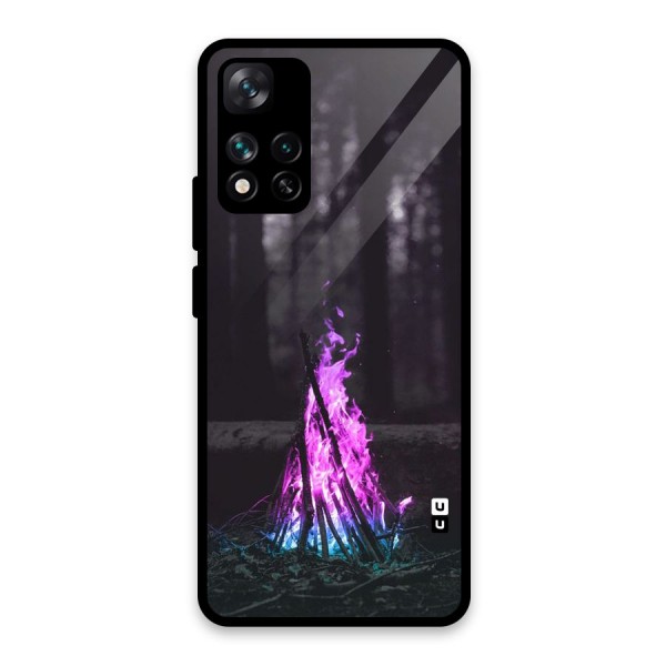 Wild Fire Glass Back Case for Xiaomi 11i HyperCharge 5G