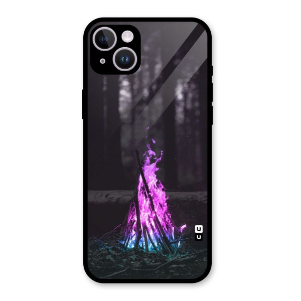 Wild Fire Glass Back Case for iPhone 14 Plus