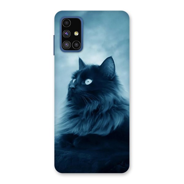 Wild Forest Cat Back Case for Galaxy M51