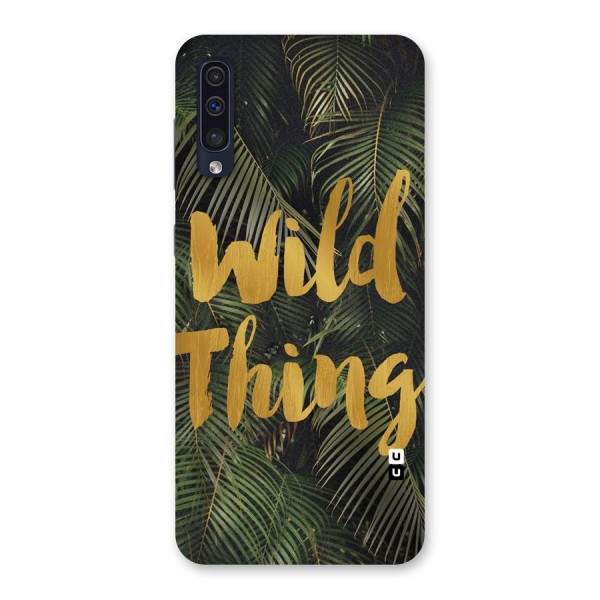 Wild Leaf Thing Back Case for Galaxy A50s