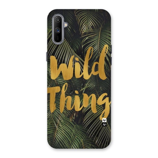 Wild Leaf Thing Back Case for Realme C3