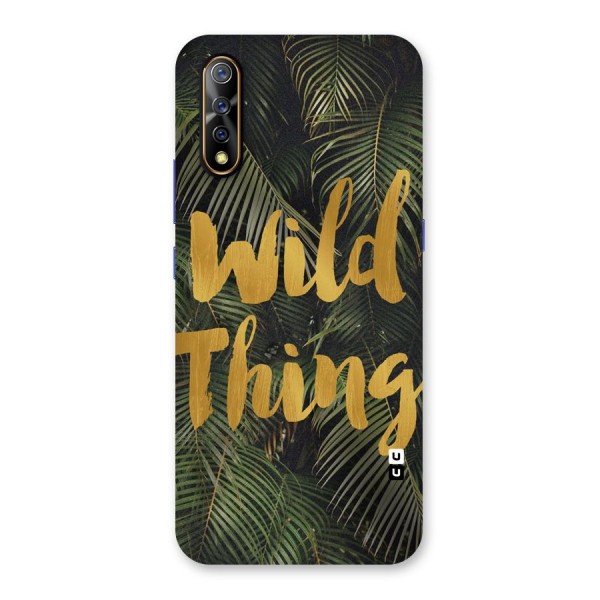 Wild Leaf Thing Back Case for Vivo Z1x