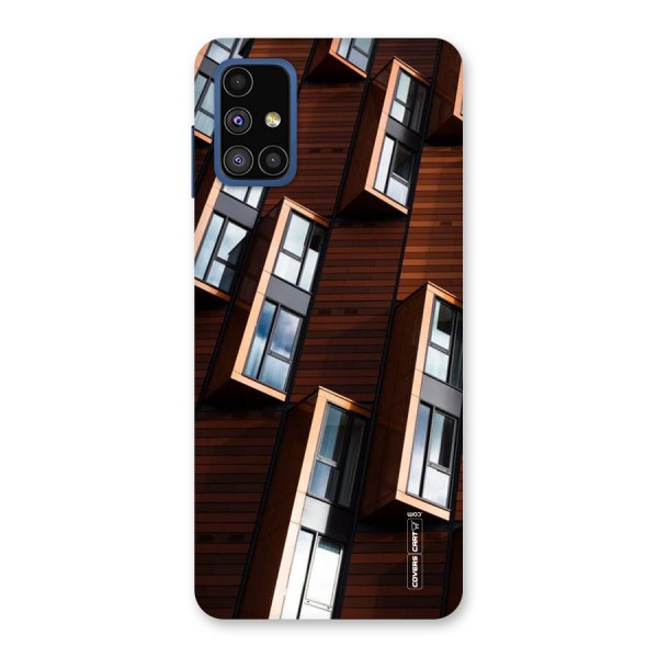 Window Abstract Back Case for Galaxy M51