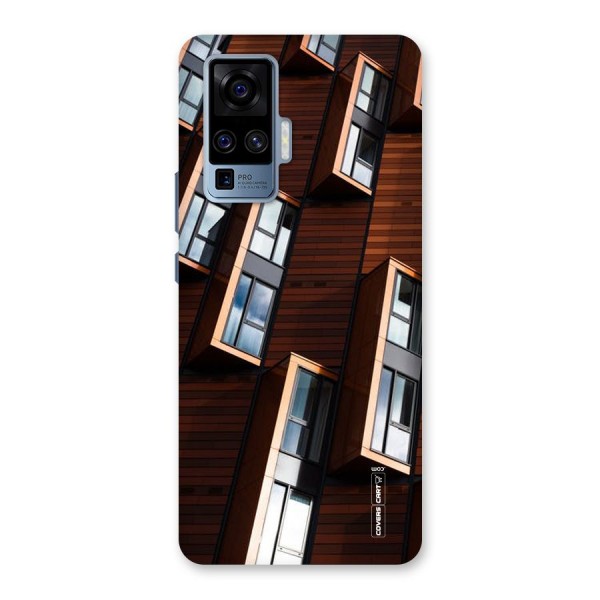 Window Abstract Back Case for Vivo X50 Pro