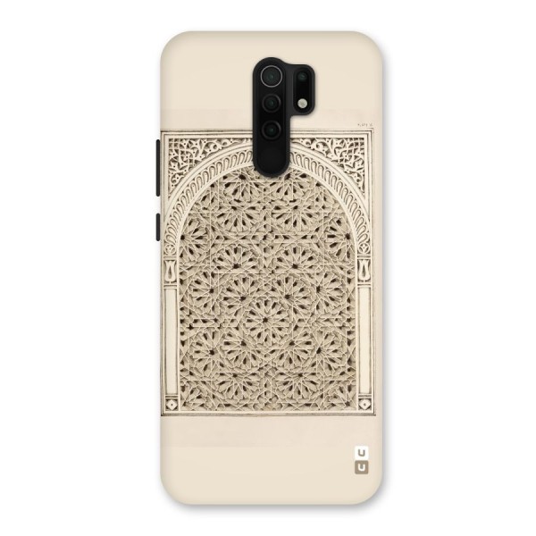 Window Ornaments Back Case for Redmi 9 Prime