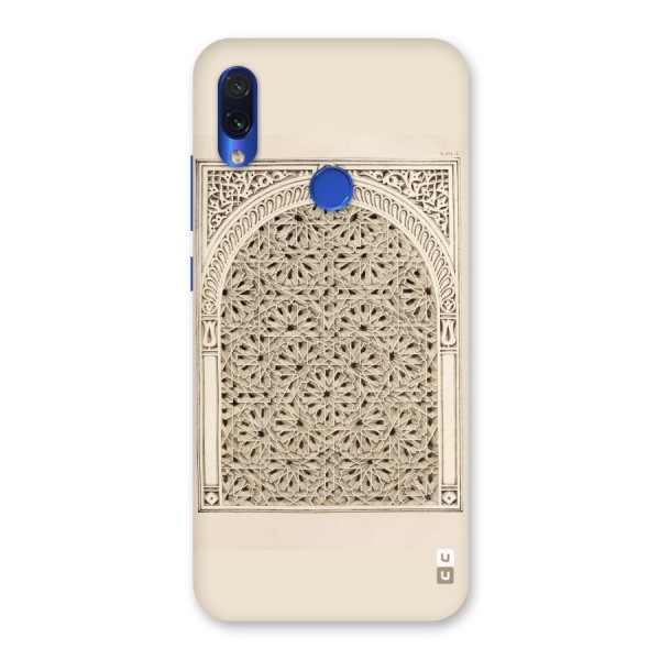 Window Ornaments Back Case for Redmi Note 7