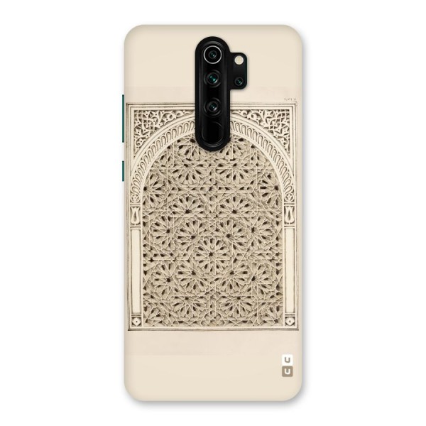 Window Ornaments Back Case for Redmi Note 8 Pro