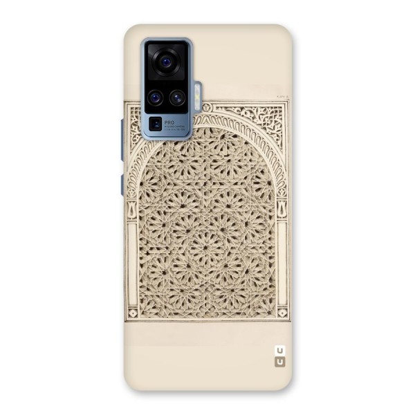 Window Ornaments Back Case for Vivo X50 Pro