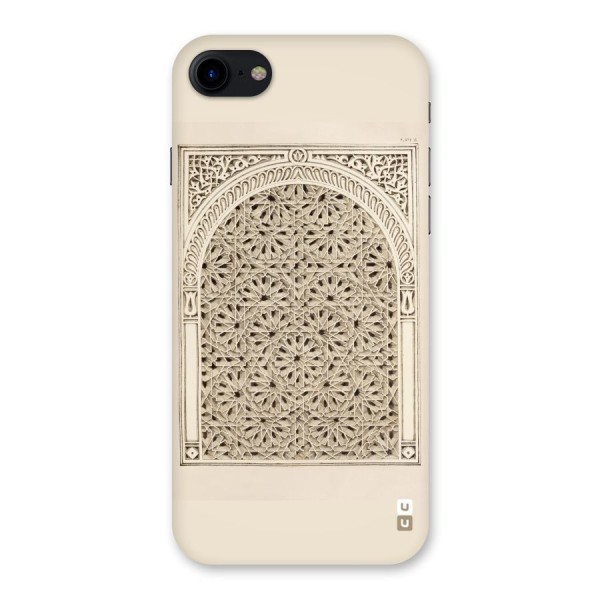 Window Ornaments Back Case for iPhone SE 2020