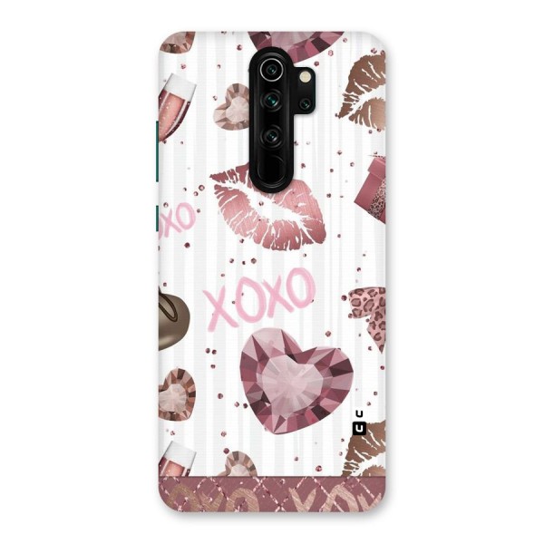 Wine Lip xoxo Back Case for Redmi Note 8 Pro