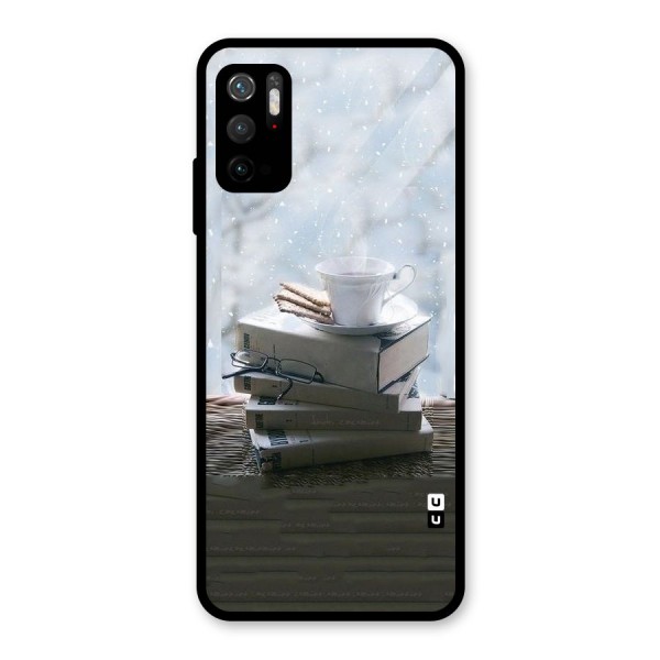 Winter Reads Glass Back Case for Poco M3 Pro 5G