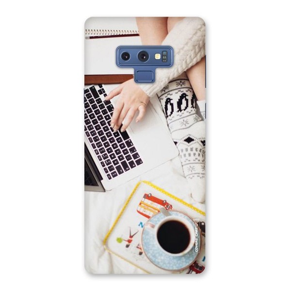 Winter Relaxation Back Case for Galaxy Note 9