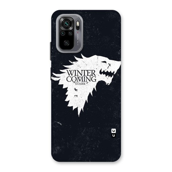 Winter is Coming Stark Back Case for Redmi Note 10