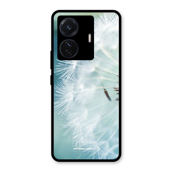 Wish Floral Glass Back Case for Vivo T1 Pro