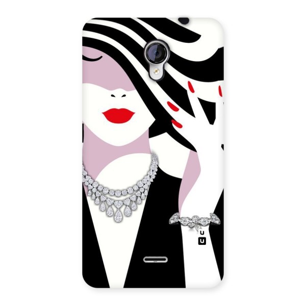 Women Beauty Back Case for Micromax Unite 2 A106