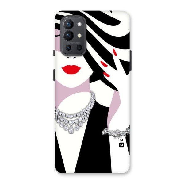 Women Beauty Back Case for OnePlus 9R