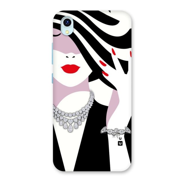 Women Beauty Back Case for Vivo Y1s