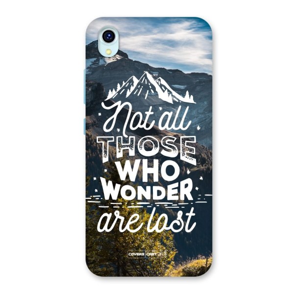 Wonder Lost Back Case for Vivo Y1s