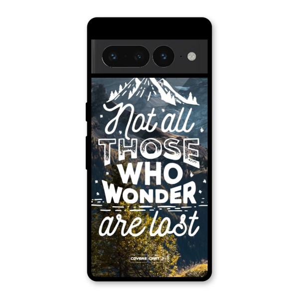 Wonder Lost Glass Back Case for Google Pixel 7 Pro