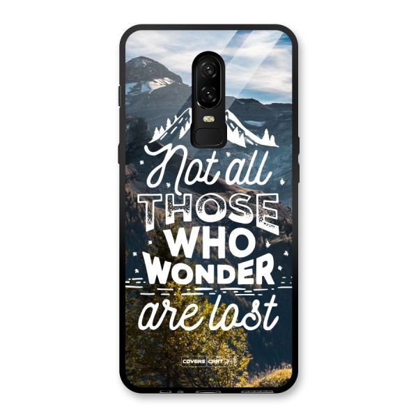 Wonder Lost Glass Back Case for OnePlus 6