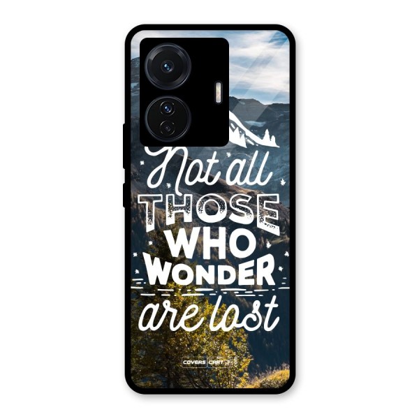 Wonder Lost Glass Back Case for Vivo T1 Pro