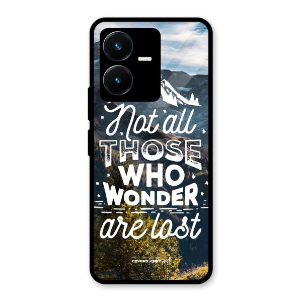 Wonder Lost Glass Back Case for Vivo Y22