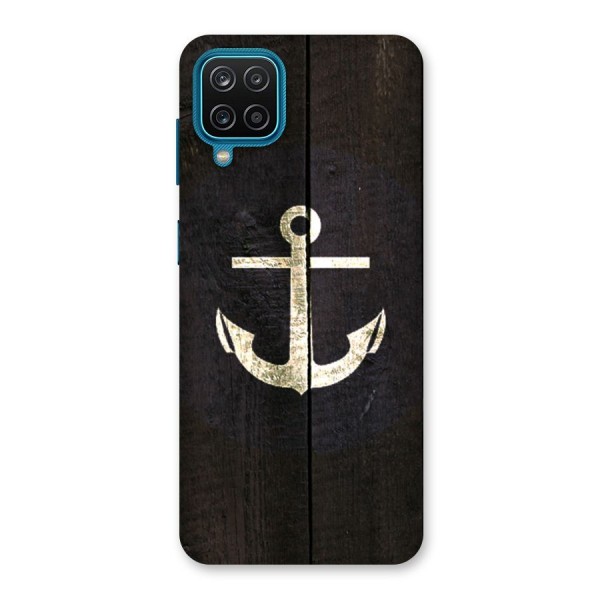 Wood Anchor Back Case for Galaxy F12