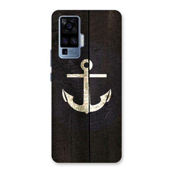 Wood Anchor Back Case for Vivo X50 Pro