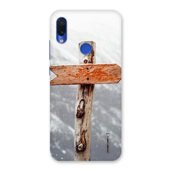 Wood And Snow Back Case for Redmi Note 7