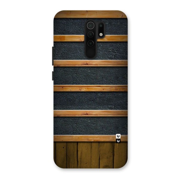 Wood Design Back Case for Redmi 9 Prime