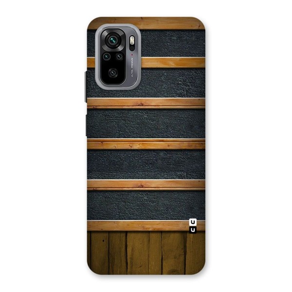 Wood Design Back Case for Redmi Note 10