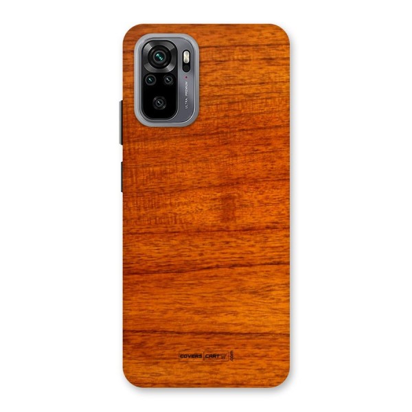 Wood Texture Design Back Case for Redmi Note 10