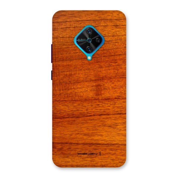 Wood Texture Design Back Case for Vivo S1 Pro