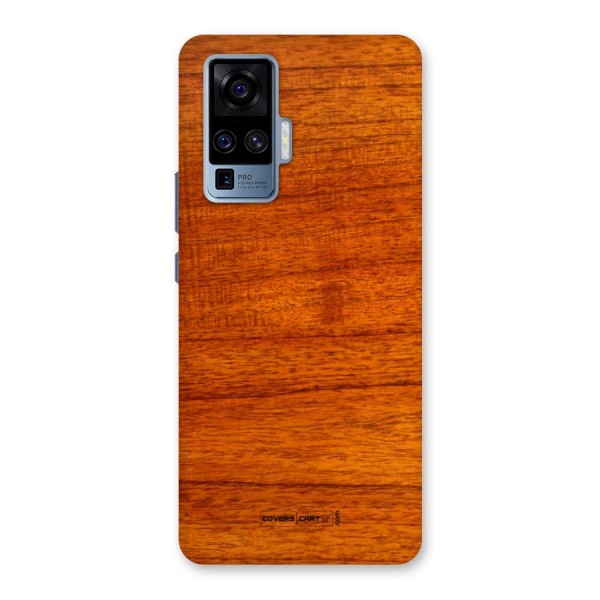 Wood Texture Design Back Case for Vivo X50 Pro