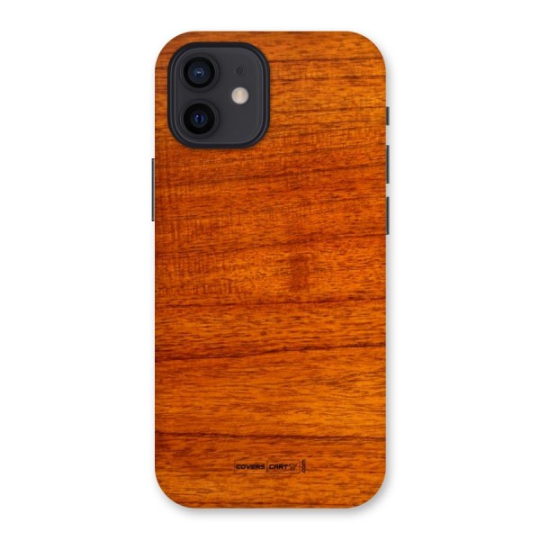 Wood Texture Design Back Case for iPhone 12