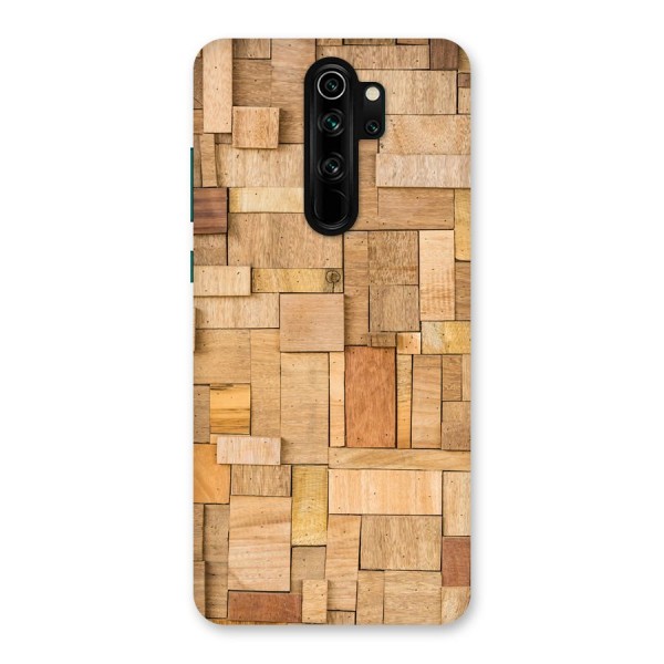 Wooden Blocks Back Case for Redmi Note 8 Pro