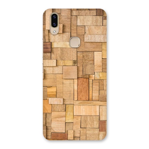 Wooden Blocks Back Case for Vivo V9